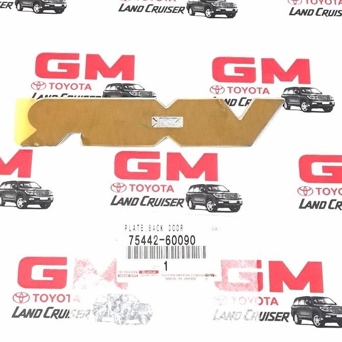 Emblem Vx-R Vx80 Land Cruiser Ori Orisinil