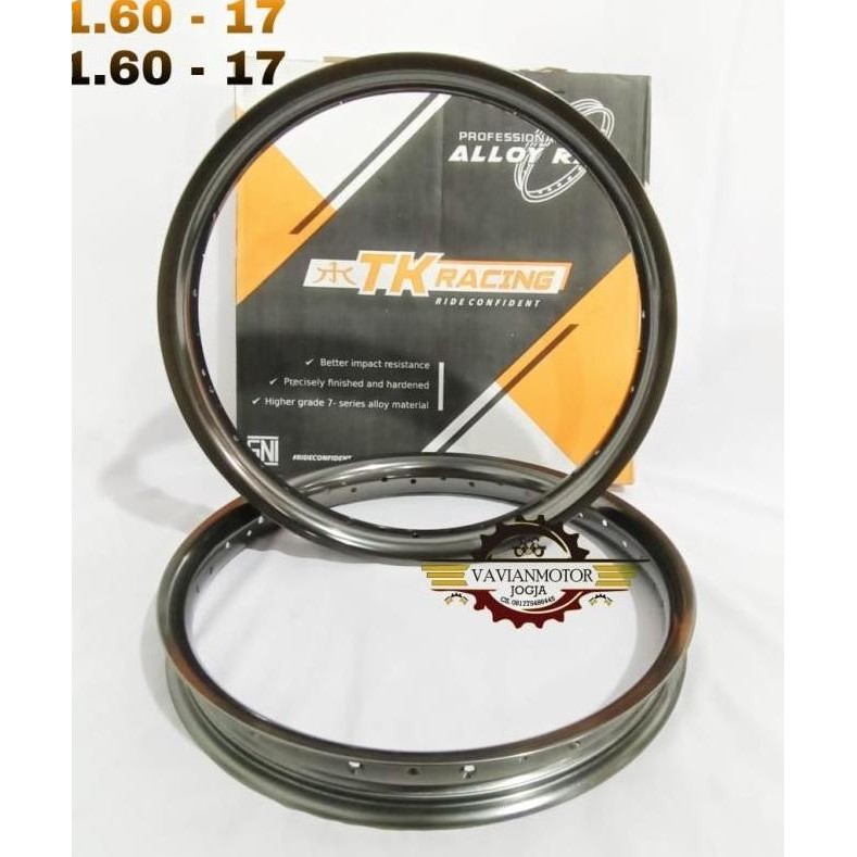 Promo Veleg Velg Peleg Pelek Pelg Velk Tk Racing 160 Ring 17 Grey