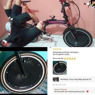 baruu Wheeldop Tutup Velg Peleg Sepeda (Motor)