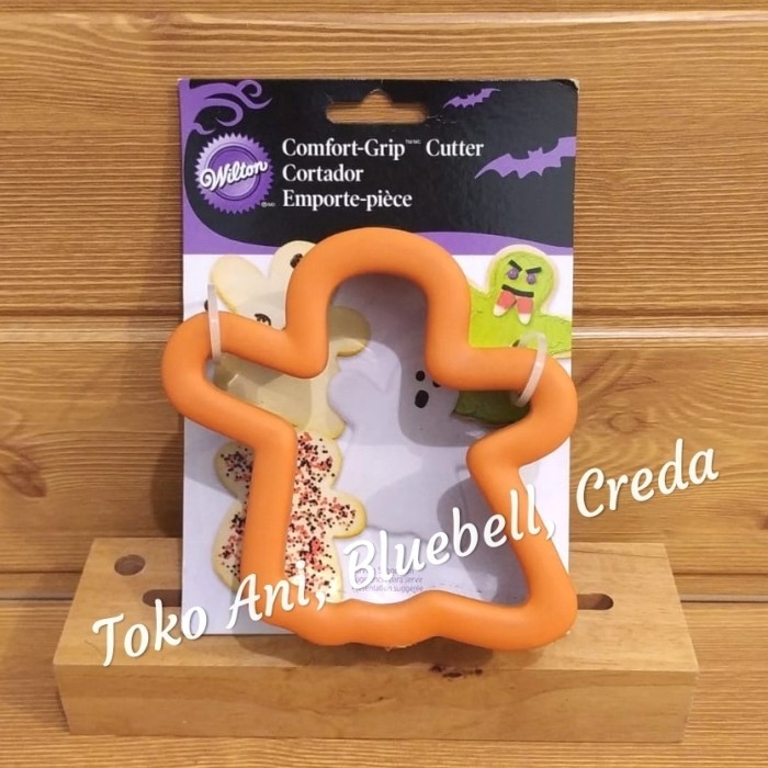 

TERMURAH WILTON CETAKAN COOKIES HALLOWEEN - GHOST , UK 11 X 11 X 3 CM