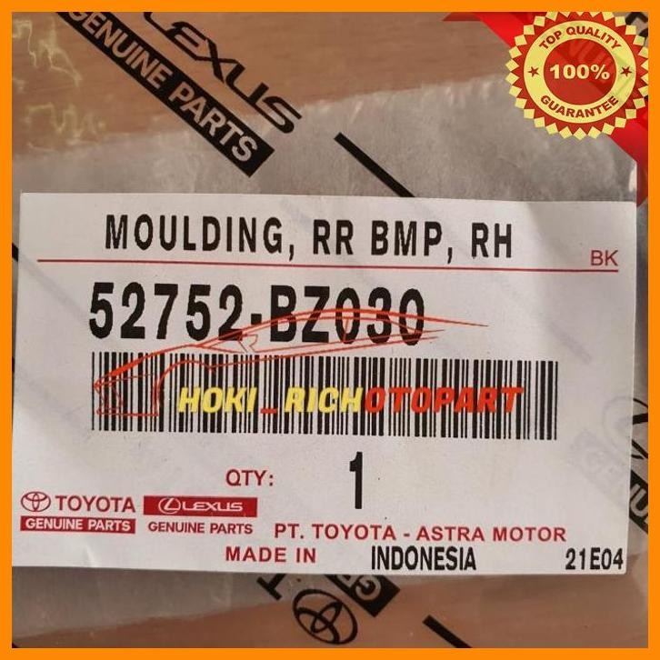 [HCP] LIST MOULDING BEMPER BELAKANG AVANZA 2019 TIPE G ORIGINAL HARGA SATUAN