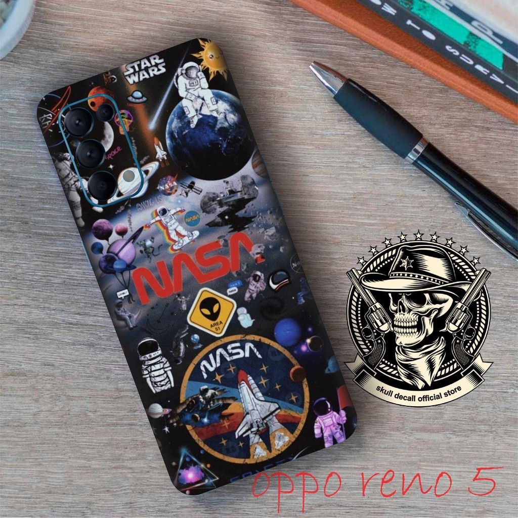 

Terlaris Oppo Reno Garskin Stiker Custom Case Laminasi Tebal COD