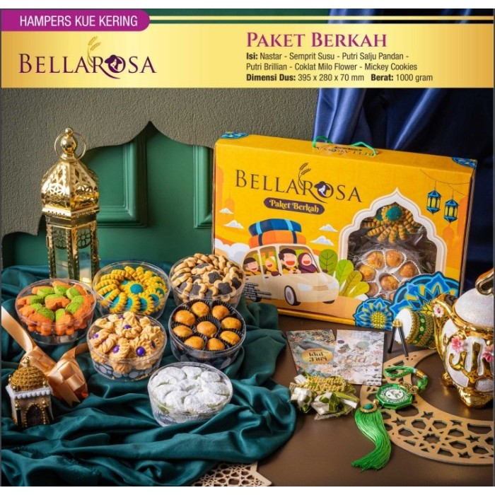 

New! Parsel Kue Hampers Lebaran Bellarosa Murah Meriah - Berkah Idul Fitri