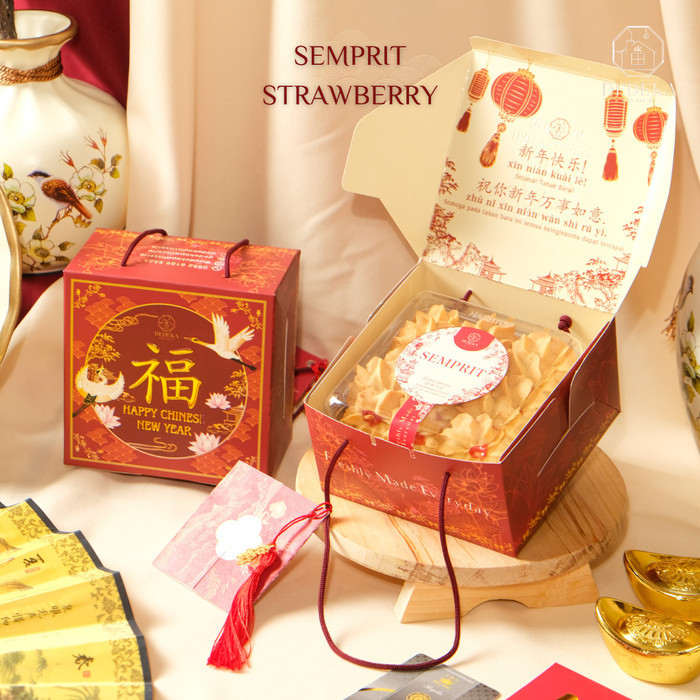 

New! Hampers Premium Natal/Imlek/Lebaran Gift Model 5 - Sem. Strawberry Idul Fitri