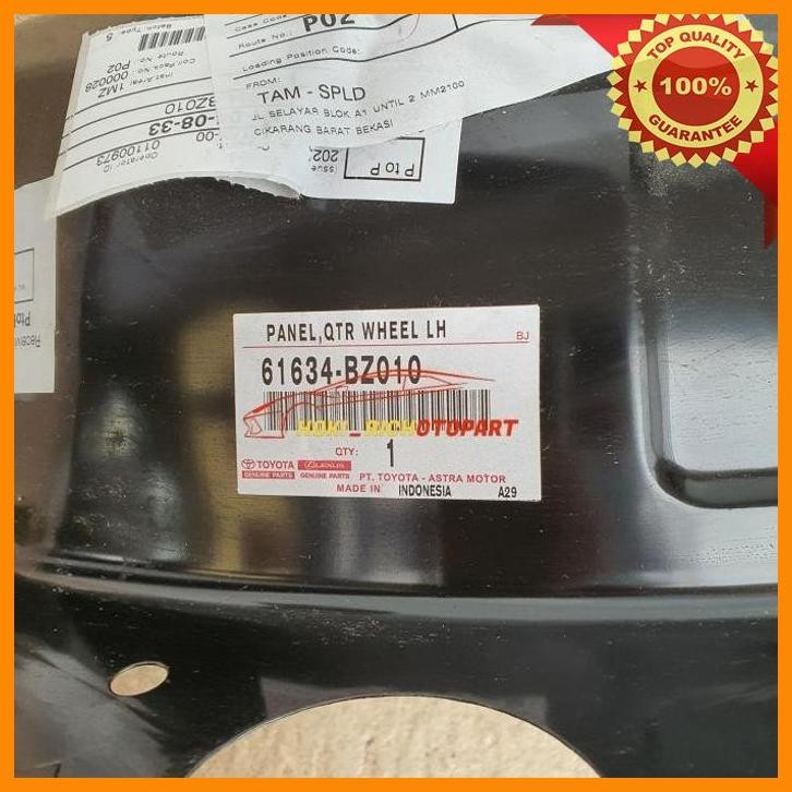 [HCP] PANEL QUARTER BELAKANG DALAM KIRI AVANZA ORIGINAL 61634-BZ010