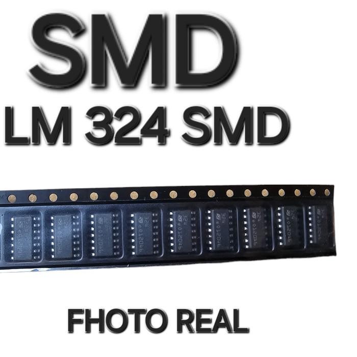LM 324 LM324  IC SUARA SMD TEMPEL KECIL RENCENG KA TL KIA BA AN 324 17324 AUDIO SOUND