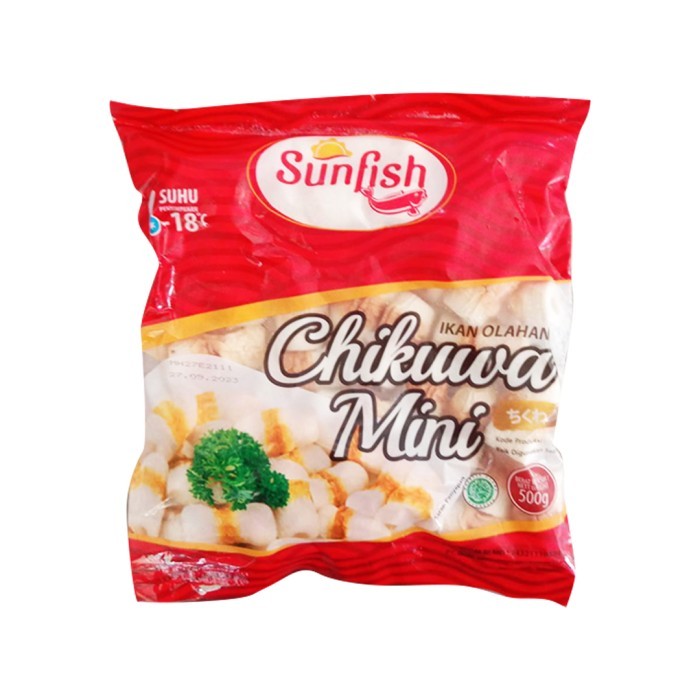 

SUNFISH ROLL IKAN CHIKUWA MINI 500 GRAM