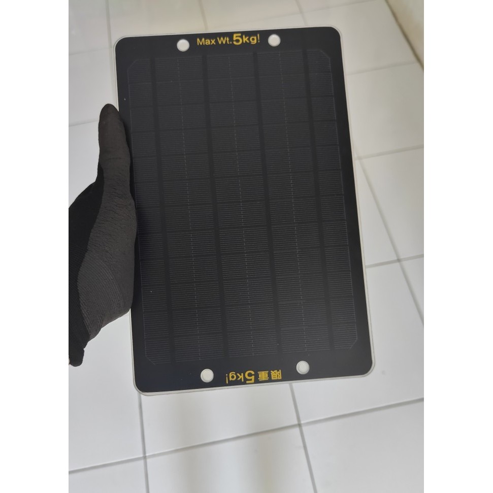 panel surya mini solar cell 5V 6V 6W 270 X 175mm Epoxy