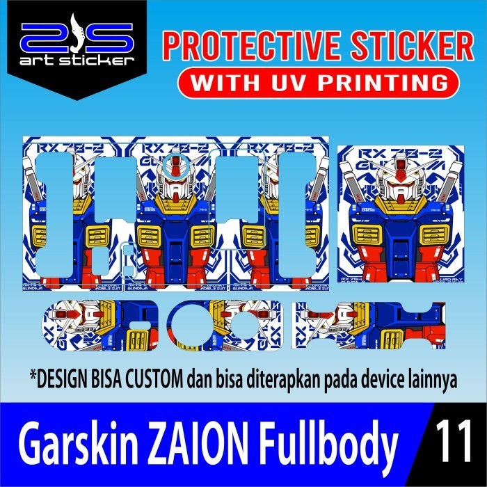 

Terlaris Zaion Pink Monster Uv Printing Garskin Stiker Custom Case Laminasi Tebal COD