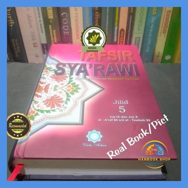 BUKU TAFSIR SYA'RAWI SYARAWI TERJEMAHAN JILID 5 LIMA