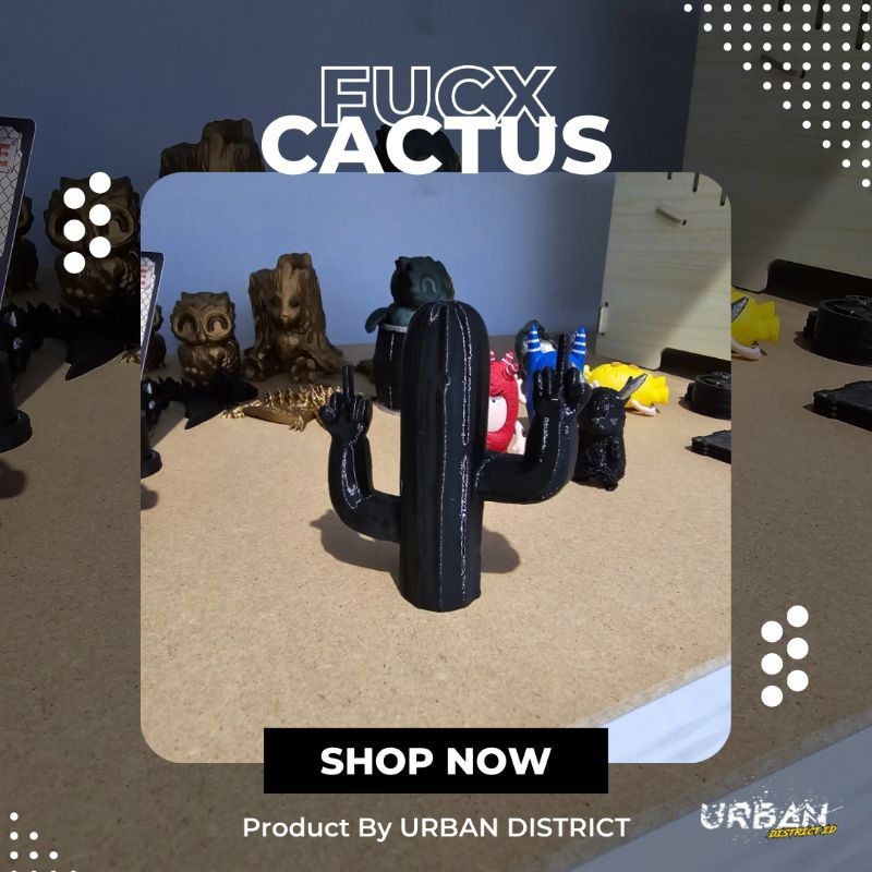 

Terlaris Urban 3d Project Fucx Kaktus Dekorasi Meja By District Garskin Stiker Custom Case Laminasi Tebal COD