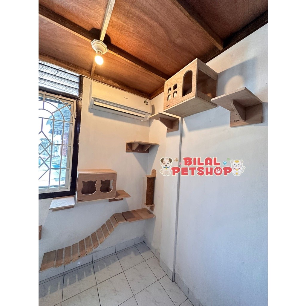 COZY CAT SET B PLAYGROUND/RUMAH KUCING/CAT HOUSE