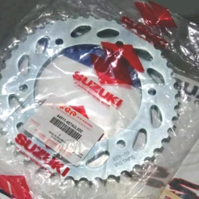 gear belakang Suzuki TS125 original gir belakang Suzuki Ts125 gear Suzuki Ts125 gear tromol Suzuki T
