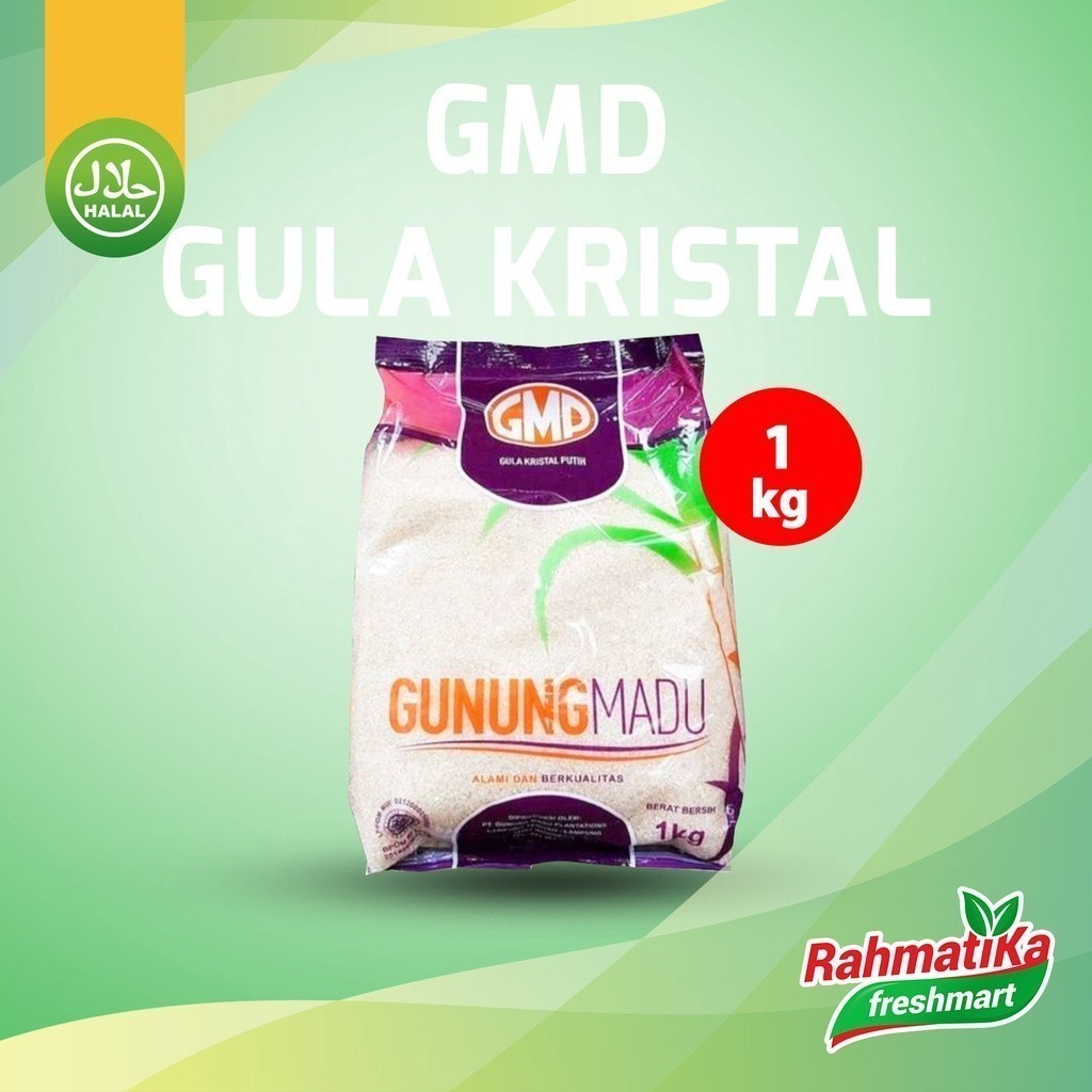 

GMP Gunung Madu Gula Kristal Putih 1 Kg