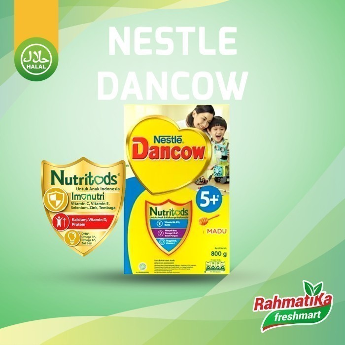 

Dancow 5+ Madu Nutritods / Susu Dancow Usia 5-12 Tahun 750 gr