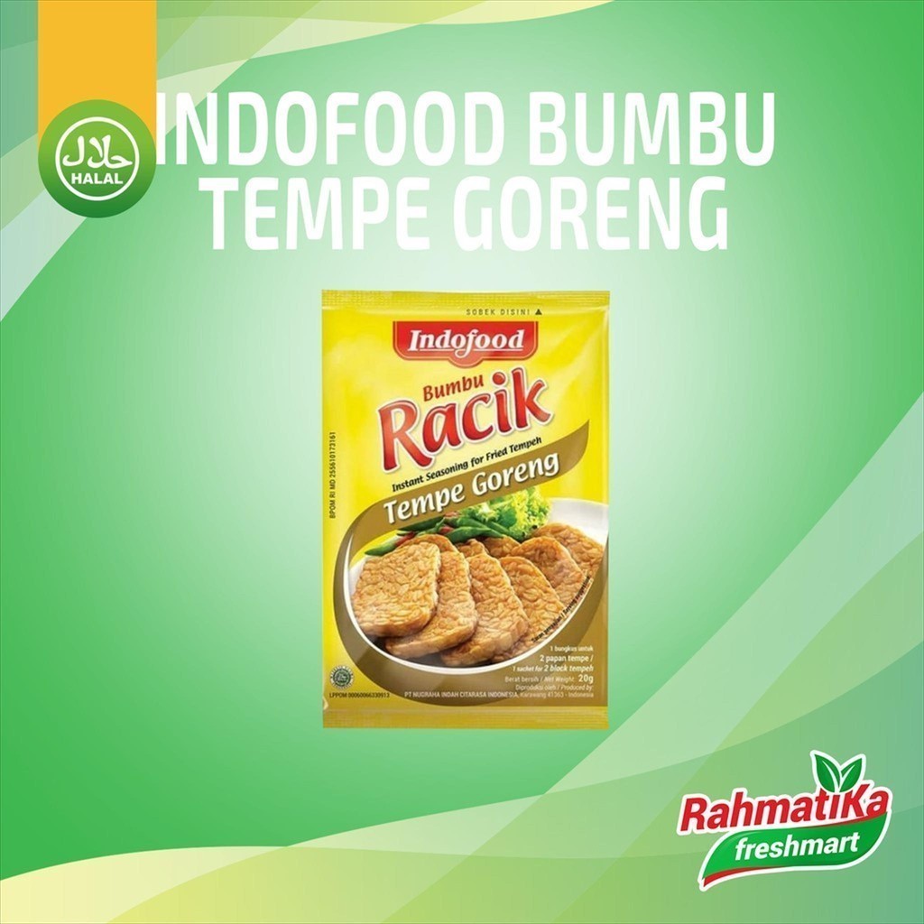 

Bumbu Racik Tempe Goreng Indofood 20 gram