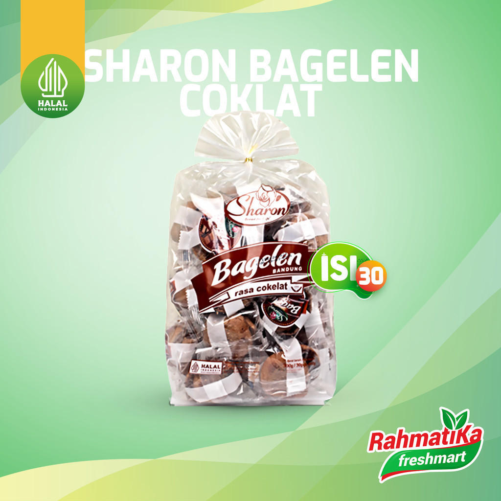 

Sharon Bagelen Rasa Coklat / Roti Kering Rasa Coklat 300 gr