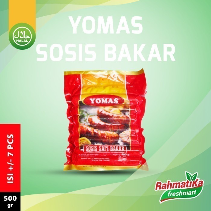 

Yomas Sosis Sapi Bakar 500 gr Isi 7 pcs