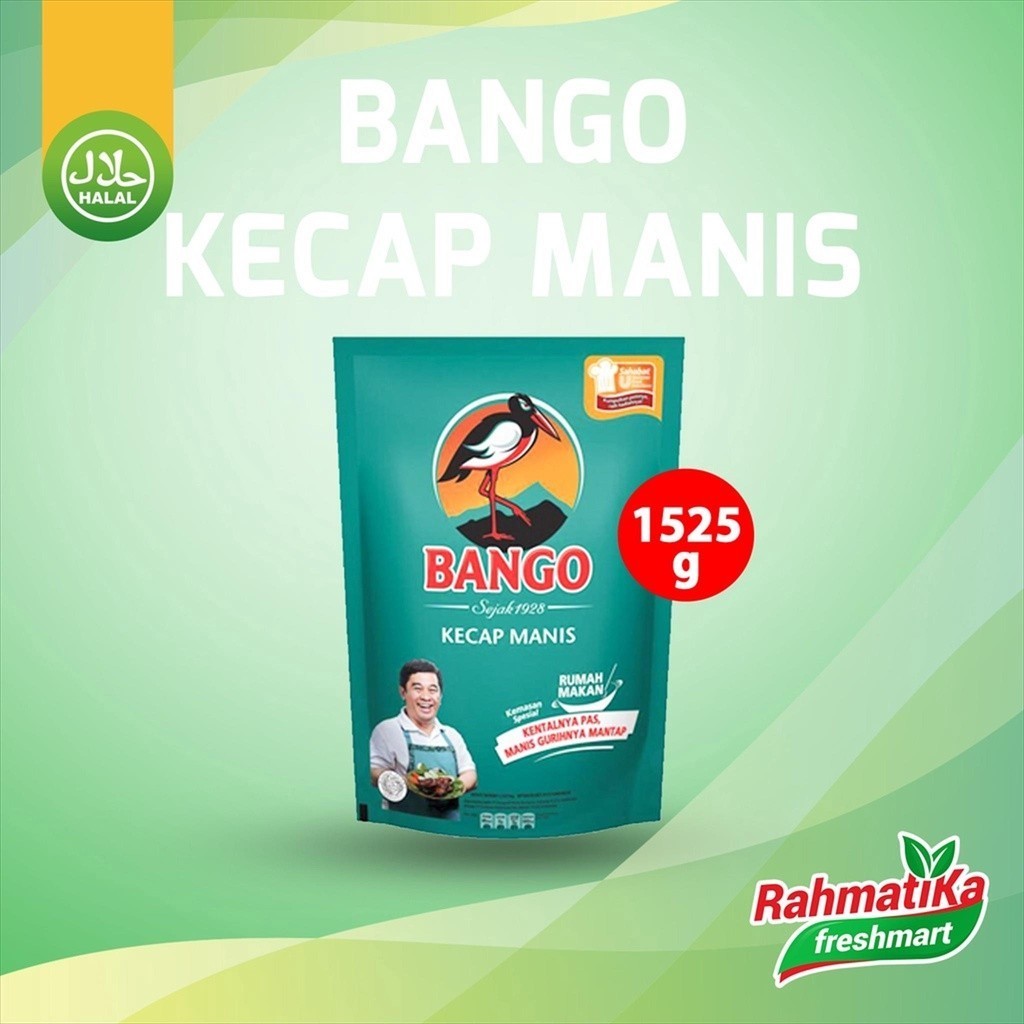 

Bango Kecap Manis Refill 1525 gram