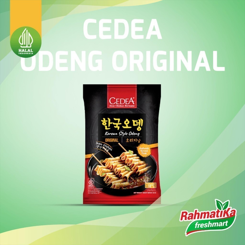 

Cedea Korean Style Odeng Original 480 gr