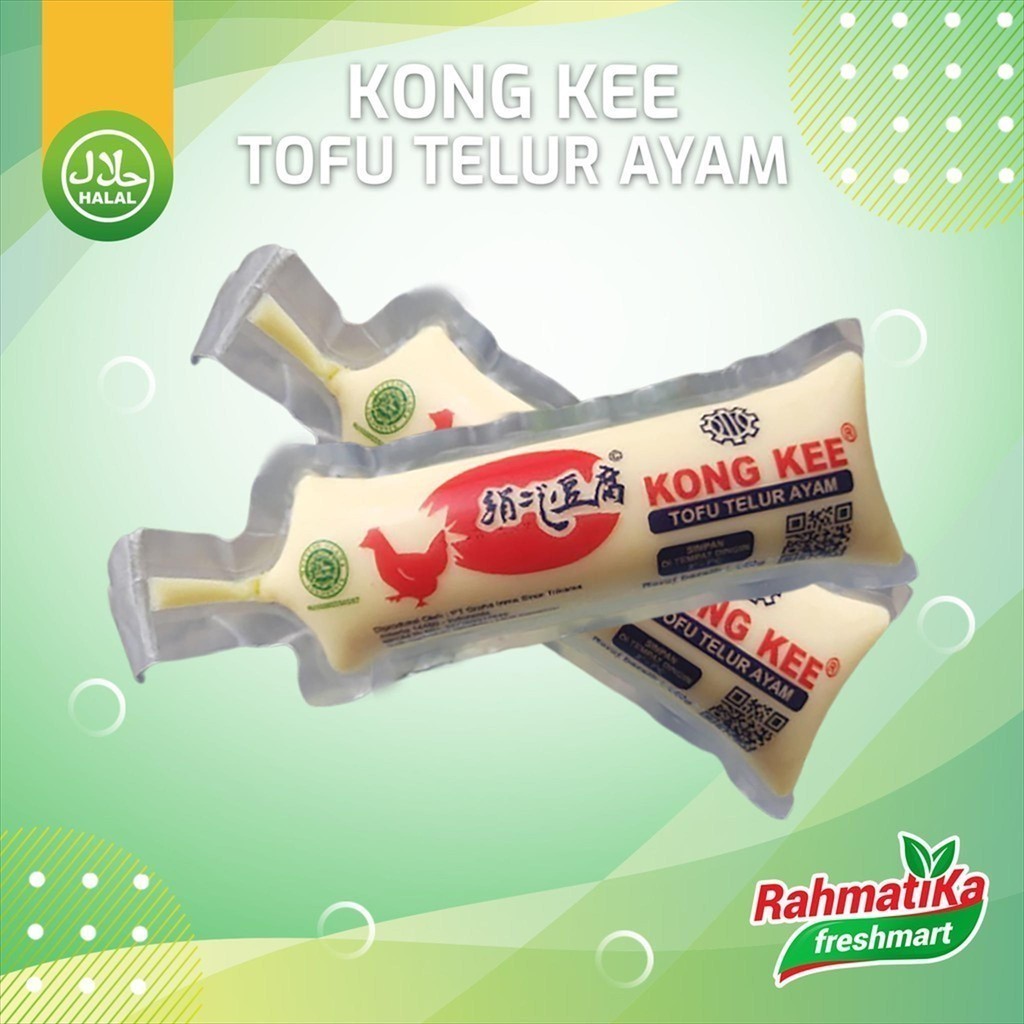 

Kong Kee Tofu Telur Ayam / Tahu 140 gr