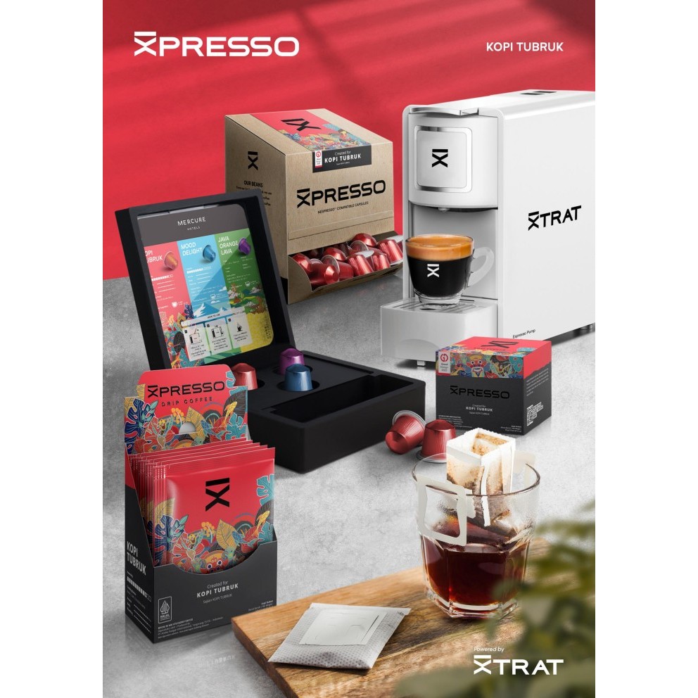 

Kopi Kapsul Kopi Tubruk - Xpresso Coffee Capsule - Nespresso Compatible