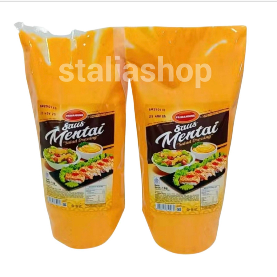 

Prima Agung Saus Mentai 1 kg / Saus Karbonara 1 kg / Saus Keju 1 kg