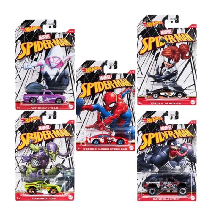 HOT WHEELS SPIDERMAN THEMES MAINAN ANAK