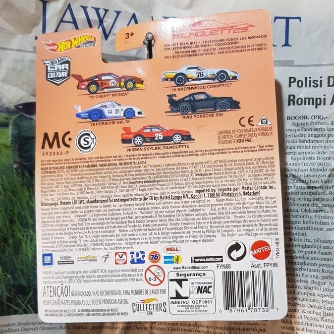 HOTWHEELS SILHOUETTES RWB PORSCHE 930 COFFEECANDUUUU