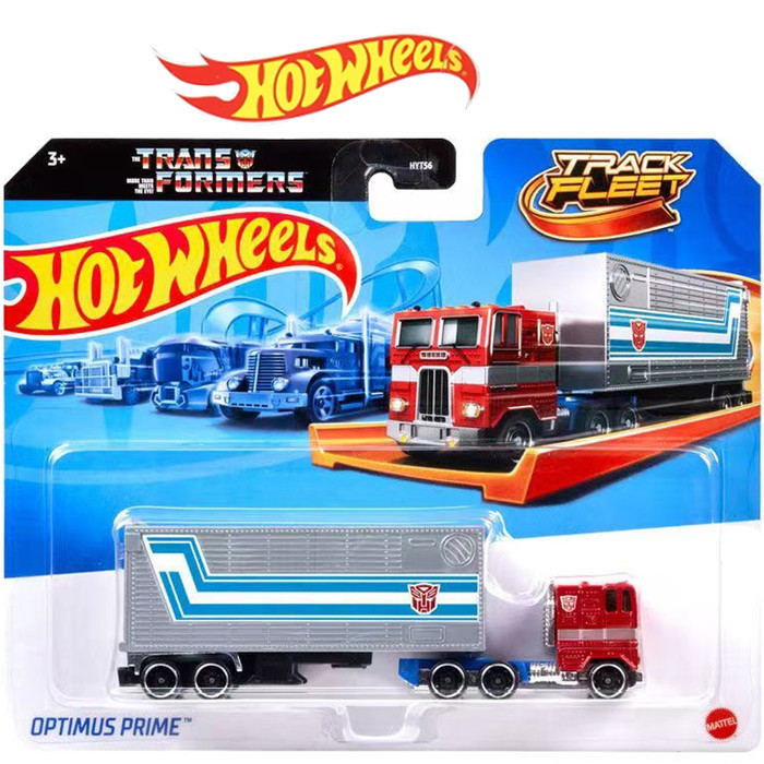 HOT WHEELS X TRANSFORMERS OPTIMUS PRIME TRUCK FLEET JFF66 MODEL COLLECTION DIECAST 1:64 METAL TOY