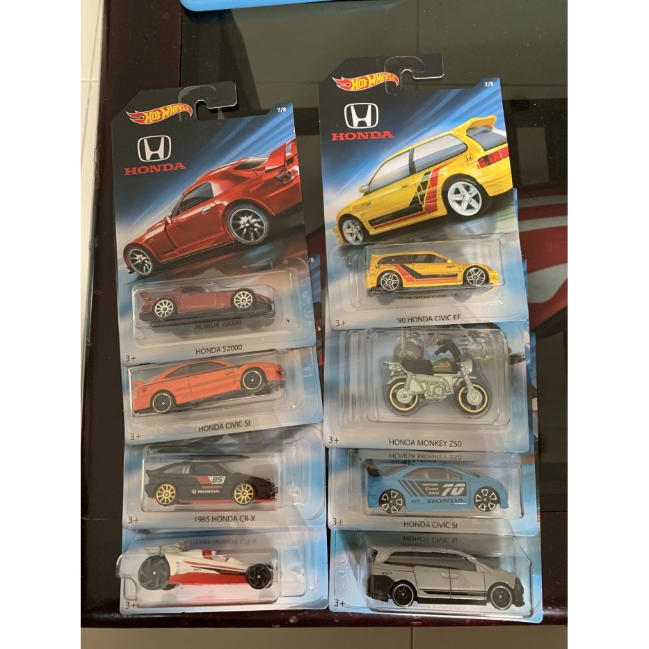 HOTWHEELS SET HONDA TERMURAH CIVIC MONKEY S2000 ODDESEY CR-X 2020