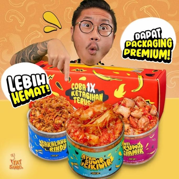

Eat sambal Kemasan Duo