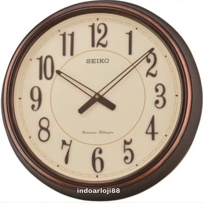 JAM DINDING SEIKO QXD212B ORIGINAL 100% DUAL CHIME DIAMETER BESAR 50cm