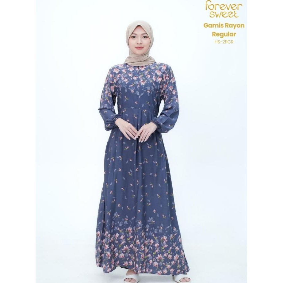 FOREVER SWEET Gamis Rayon Jasmine Gamis Wanita
