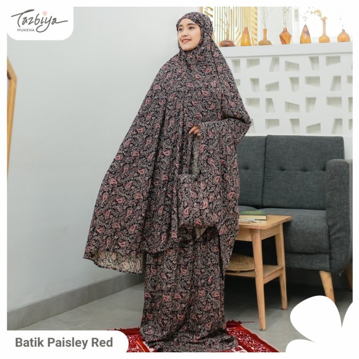Mukena Tazbiya Allover Batik Paisley Series Allsize