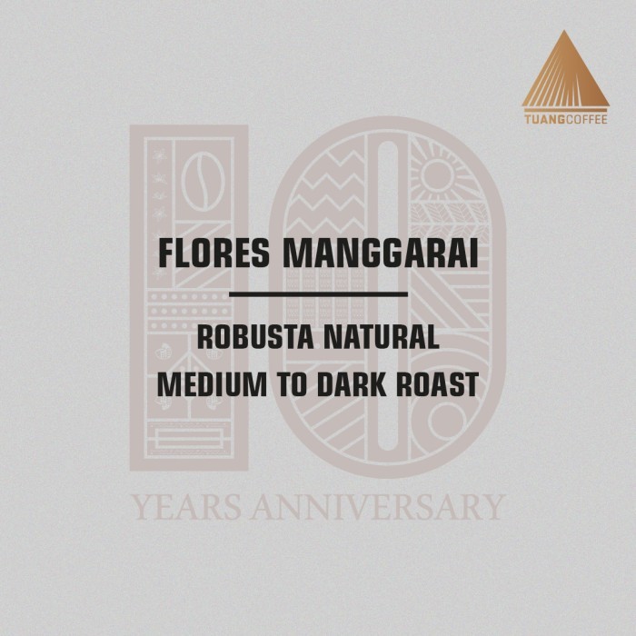 

Roasted Bean Premium Robusta Natural Tuang Coffee 1Kg