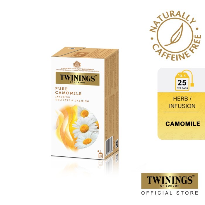 

Twinings Teh Celup Pure Camomile 25X1Gr