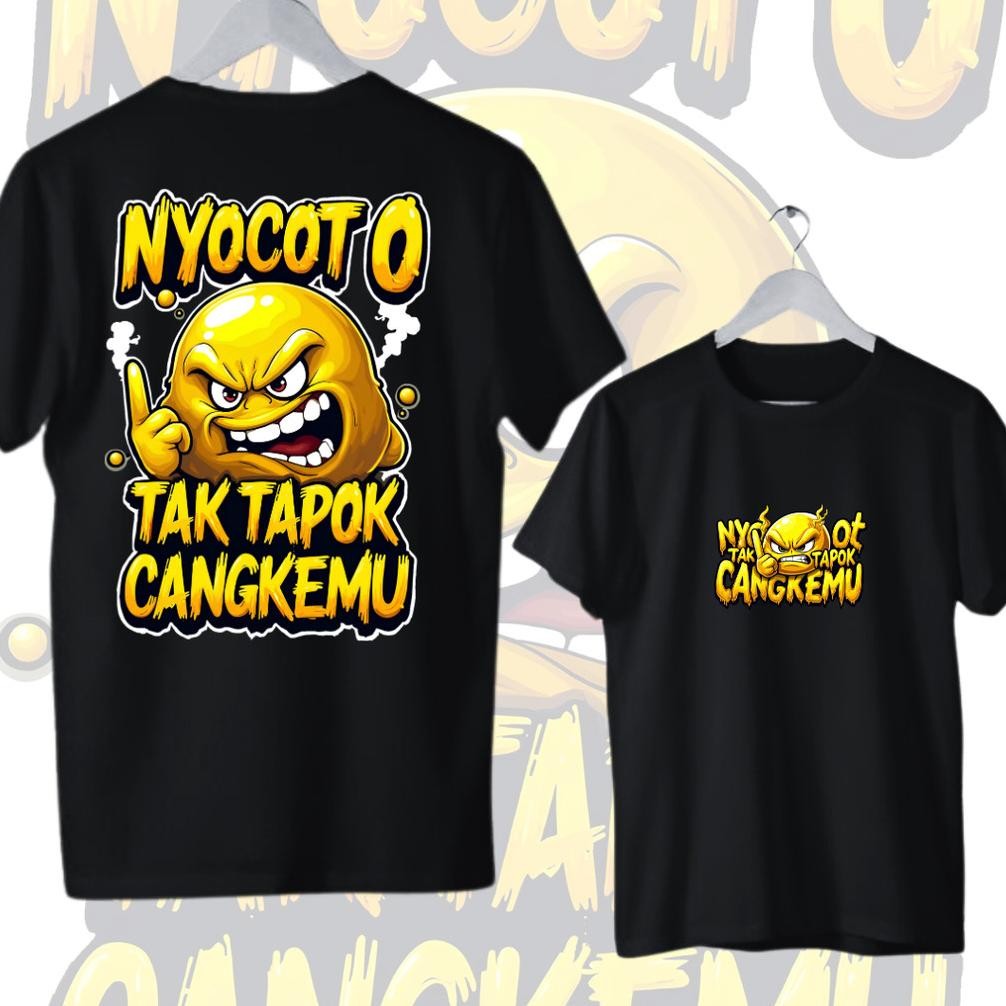 Promo Kaos Nyocoto Tak Tapok Cangkemu