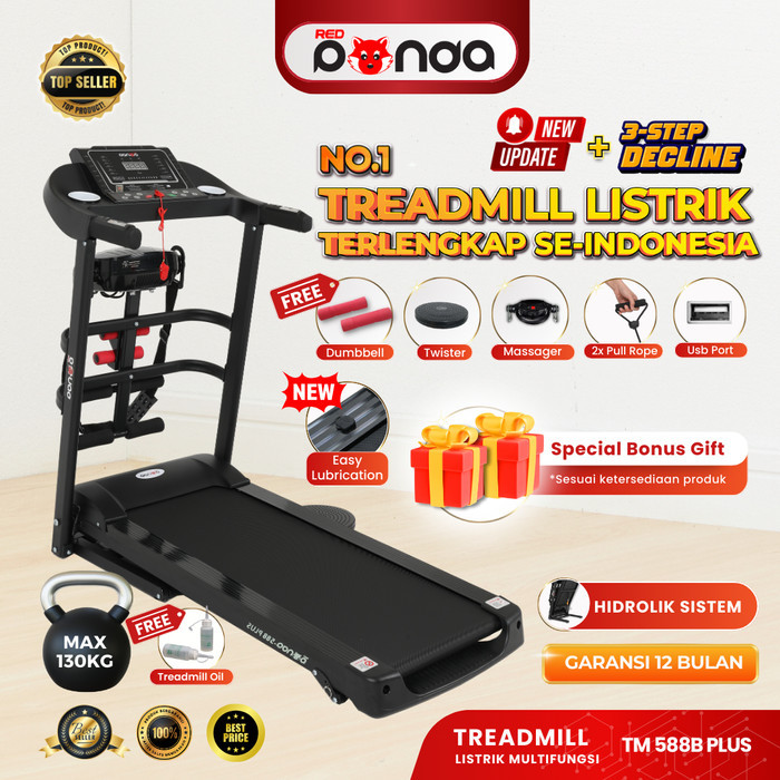 Motorized Treadmill Redpanda 588 Harga Promo