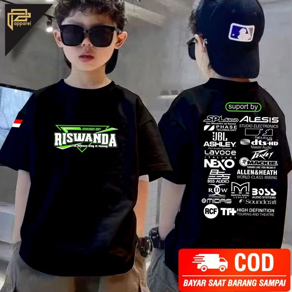 Promo Baju Anak Riswanda Audio Sound System Bahan Adem