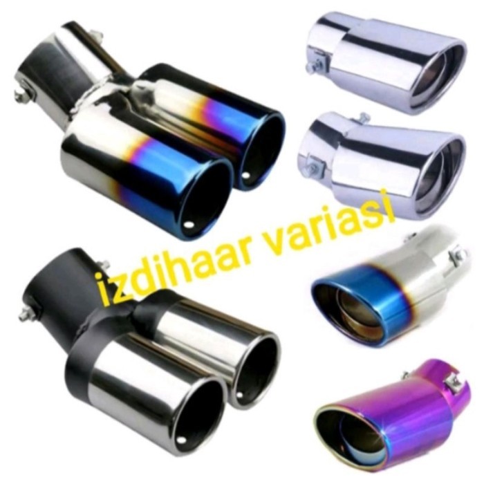 TERLARIS TERLARIS KNALPOT MOBIL AVANZA XENIA VELOZ 2021 MUFFLER UJUNG PIPA KNALPOT STAINLIS MURAH
