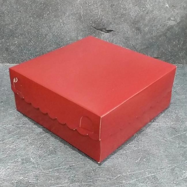 

Promo TP Blok Marun 18 x 18 x 7.5 per 50 pc Kotak Dus Nasi Katering COD
