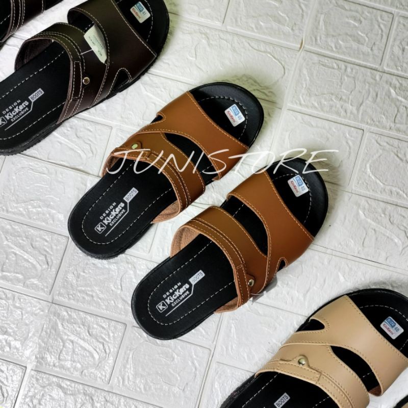 Sandal Pria Srendal Dewasa  Lebaran Idul Fitri Alaskaki Bapak2 Selop Hari Raya 2025 Srandal Remaja C