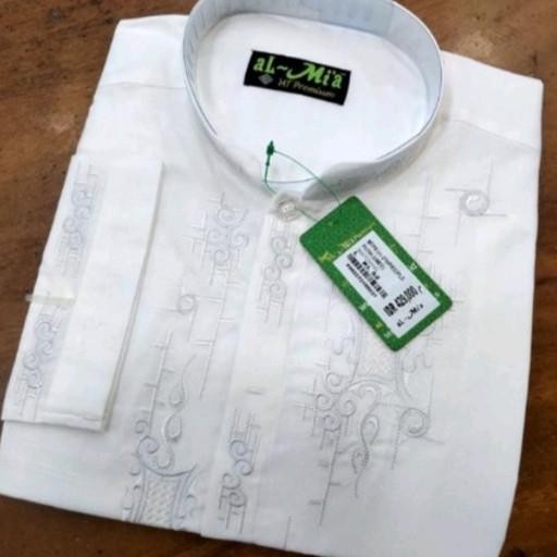 Baju Koko Almia Premium Lengan Panjang/Almia MTPR Original