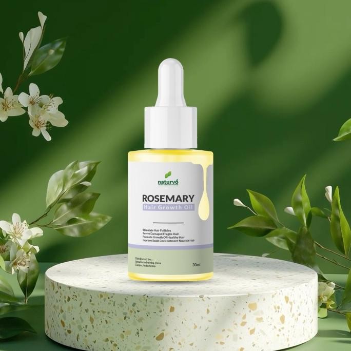 Terlaris Rosemary Hair Growth Oil Serum Penumbuh Rambut & Brewok Alami Ampuh SALE