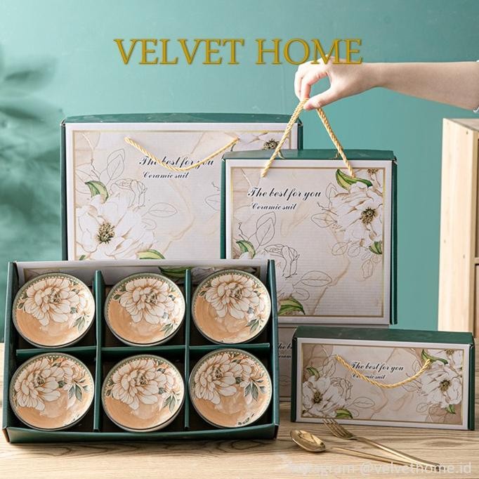 

New Trend!, Hampers Mangkok Bowl Bunga Parcel Kado Natal Lebaran Imlek Idul Fitri
