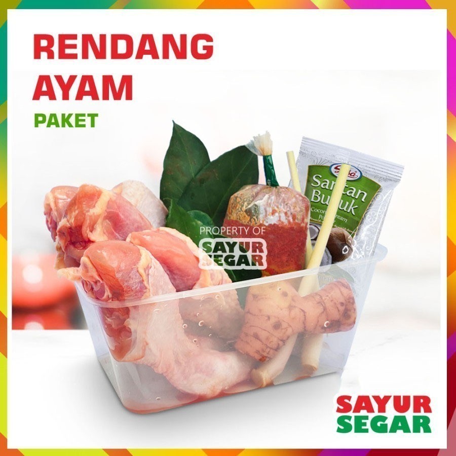 

Paket Rendang Ayam Spesial [1 Pack] Siap Masak - Ready to Cook