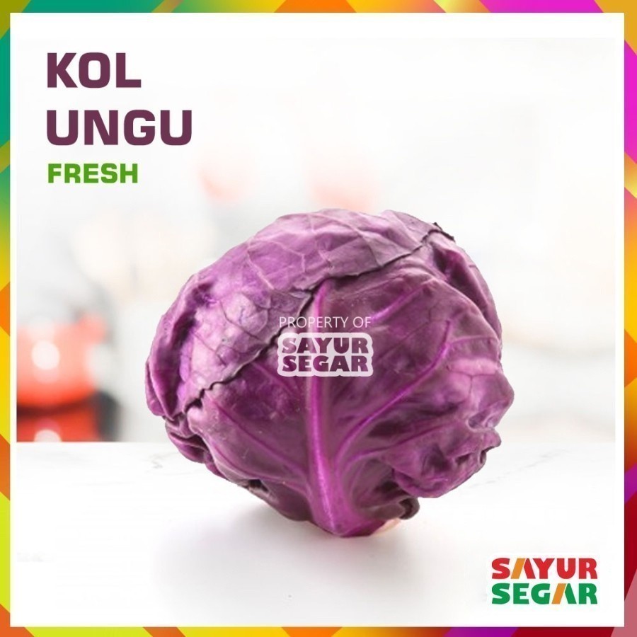 

Kol Ungu / Kubis Merah [1 Buah]