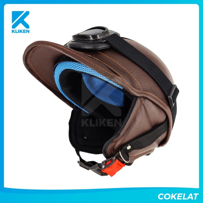 

TERBARU Helm Retro Klasik Mosar Chips Topi Variasi Kacamata Goggle