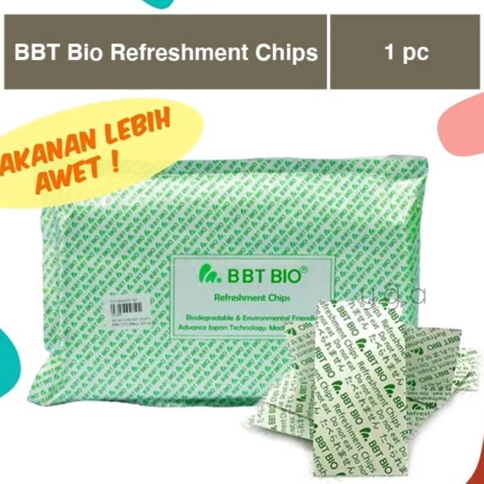

GRATIS ONGKIR BBT BIO REFRESHMENT CHIPS/FOOD NANO CHIP/PENGGANTI SILICA GEL 200PCS